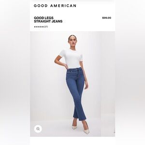 Good Legs Straight Jeans